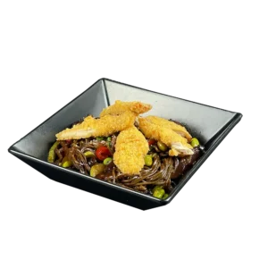 Soba with chicken