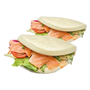Bao with Salmon