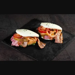 Bao With Bacon