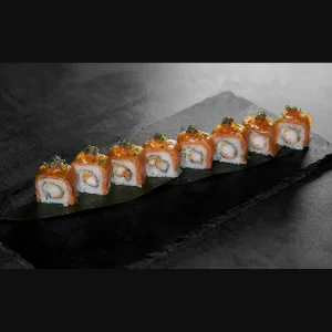 Salmon Shrimps Tempura Roll
