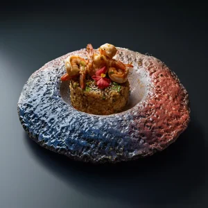 Shrimps Rice And Veggies